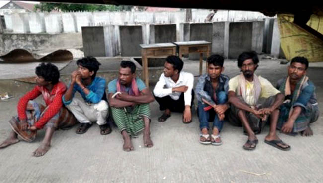 দক্ষিণ সুরমায় বিশেষ অভিযানে ৭ মাদকসেবী আটক