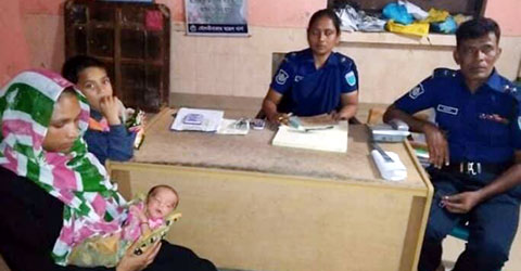 মৌলভীবাজারে এক মাসের শিশু রেখে নারী উধাও