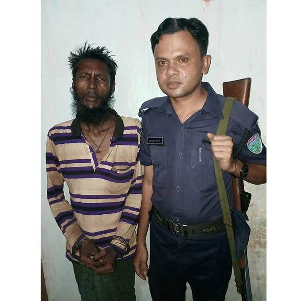 তাহিরপুর সীমান্তে গাজাসহ একজন আটক