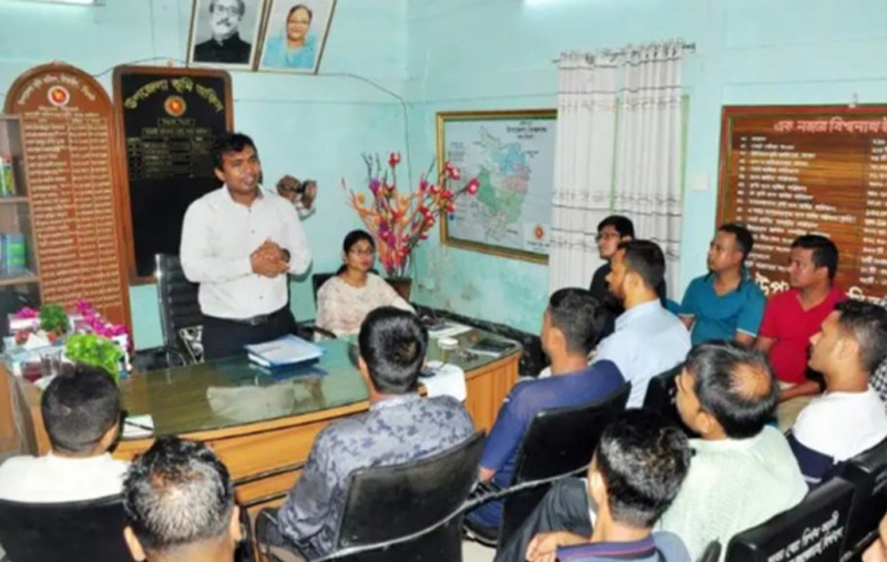 বিশ্বনাথে ‘ই-নামজারি কার্যক্রম’ নিয়ে সাংবাদিকদের সাথে মতবিনিময়