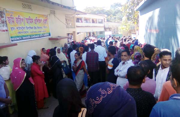 সিলেটে জেএসসি-জেডিসি পরীক্ষা শুরু