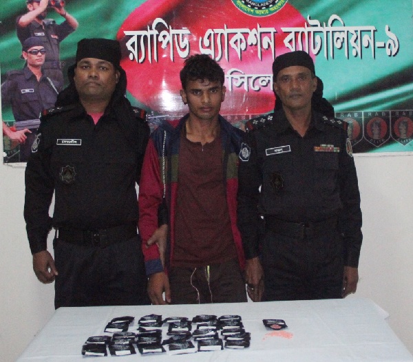 জৈন্তাপুরে সাড়ে ৫ হাজার পিস ইয়াবাসহ আটক ১