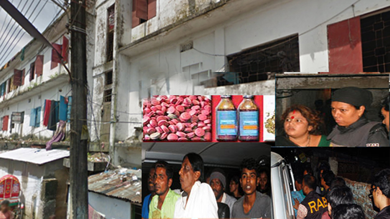 নগরীর কাষ্টঘরে র‌্যাবের অভিযান মাদকসহ আটক ২৫