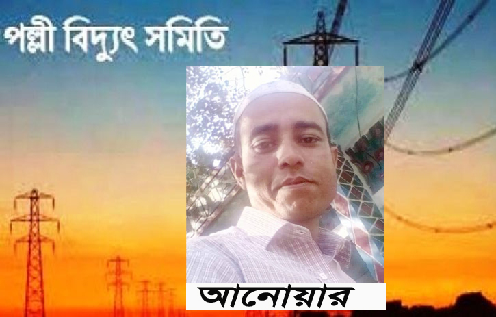 সিলেট পল্লী বিদ্যুৎ সমিতি- ২ এর মিটার রিডার আনোয়ারের বিরুদ্ধে অভিযোগ