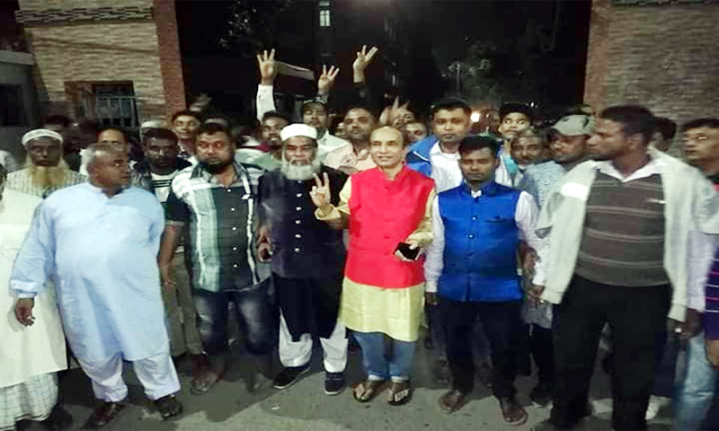 সিলেট-৩ আসনে উসমান আলীর মনোনয়ন দাখিল