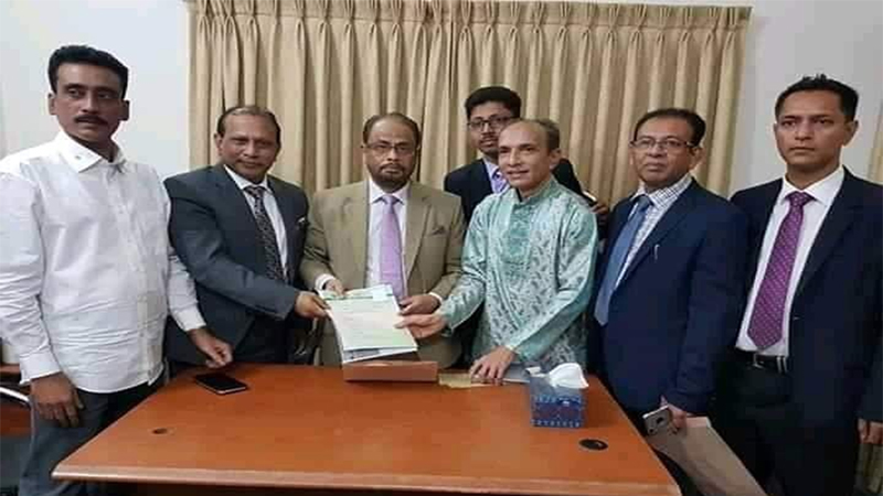 সিলেট ৩-আসনে জাতীয় পার্টির মনোনয়ন সংগ্রহ করলেন উছমান আলী