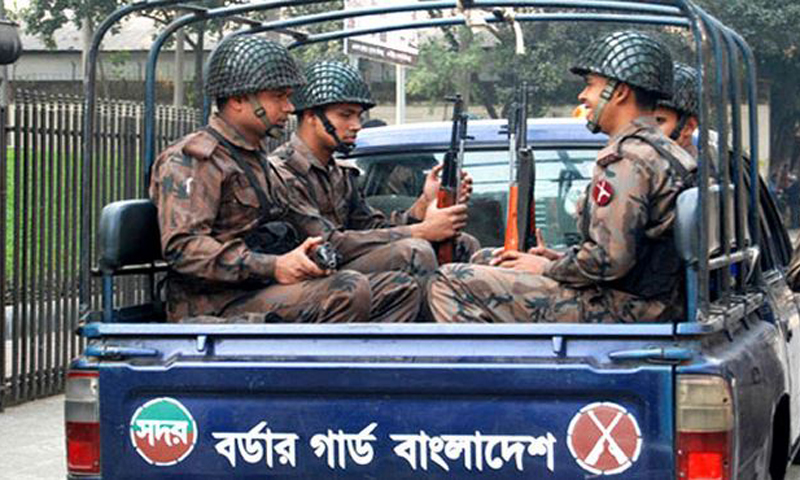 ১ হাজার ১৬ প্লাটুন বিজিবি মোতায়েন