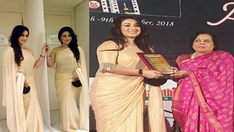 ভারতে সম্মাননা পেলেন অপু বিশ্বাস