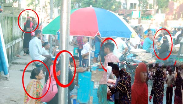 নগরীর কোর্ট পয়েন্ট এলাকায় দিন দিন অসামাজিতা বেড়েই চলছে