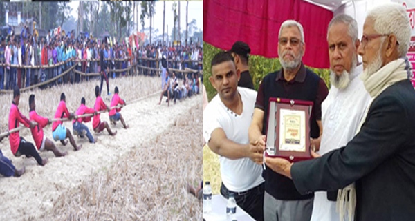 বিশ্বনাথে রশি টান প্রতিযোগীতায় ‘আলী ভাই’ জুটি চ্যাম্পিয়ন