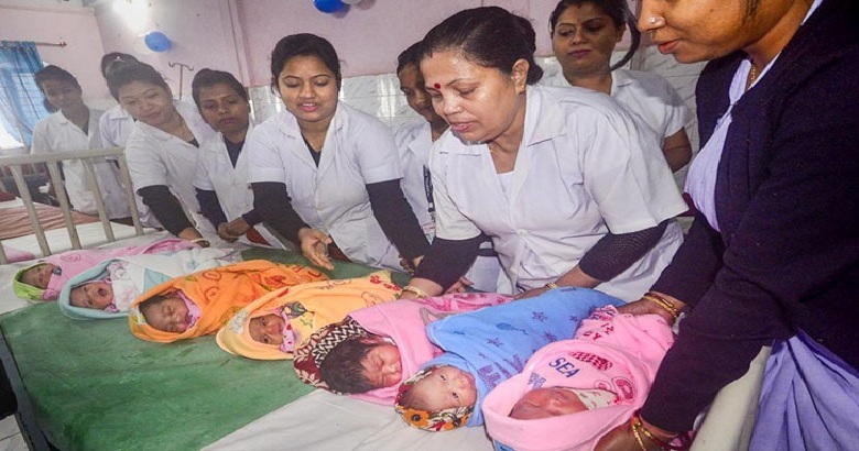 বছরের প্রথম দিনে ৩ লাখ ৯৫ হাজার শিশুর জন্ম