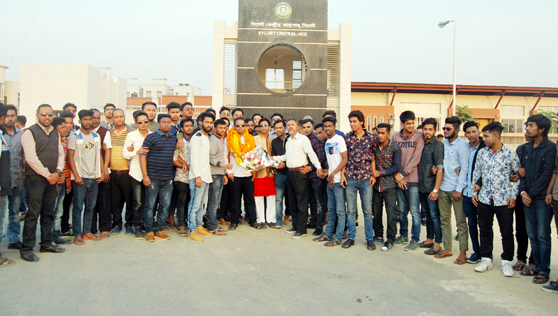 সিলেটে নেতৃবৃন্দের ভালোবাসায় সিক্ত পিযুষ