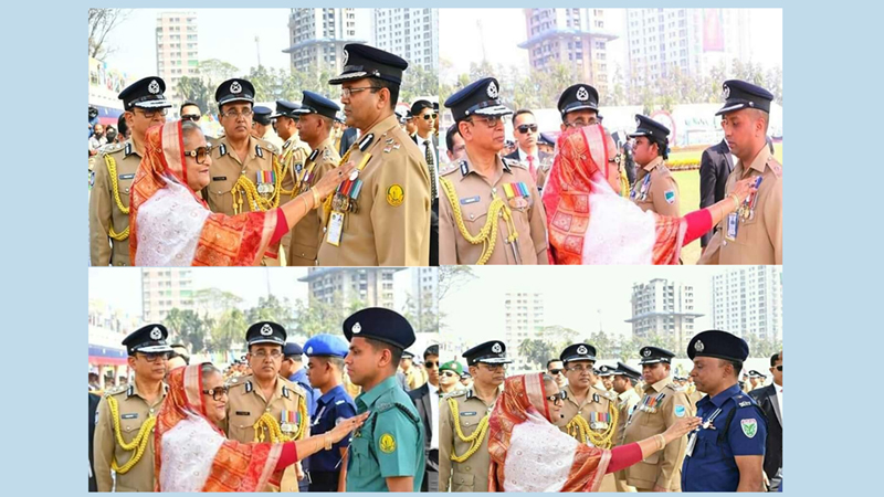 স্বীকৃতিসরূপ পদক পাওয়ায় প্রশংসায় : সিলেট র‌্যাব-পুলিশের ১৪ জন কর্মকর্তা