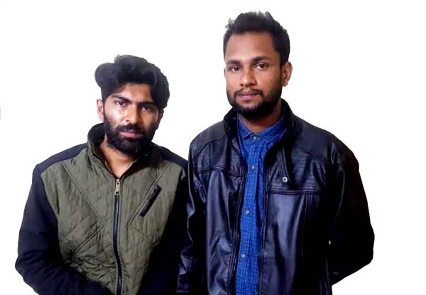 সিলেট নগরীর মিরের ময়দান থেকে ২ চাঁদাবাজ গ্রেফতার