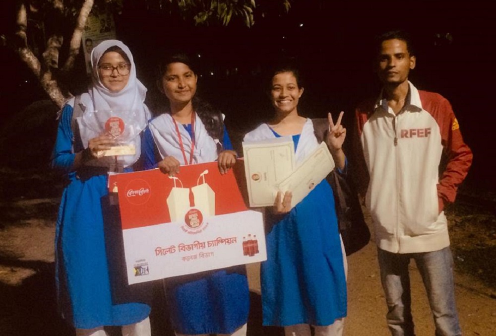 বিতর্কে বিভাগীয় চ্যাম্পিয়ন সিলেট মহিলা কলেজ