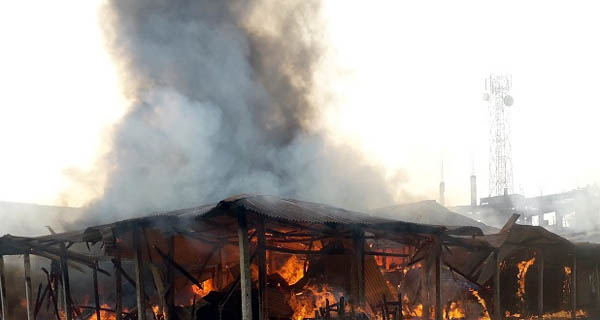 কানাইঘাটে ভয়াবহ অগ্নিকান্ড, ব্যাপক ক্ষয়ক্ষতি