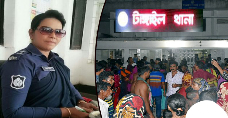 চাঁদাবাজির অভিযোগে এসআই জেসমিনকে প্রত্যাহার