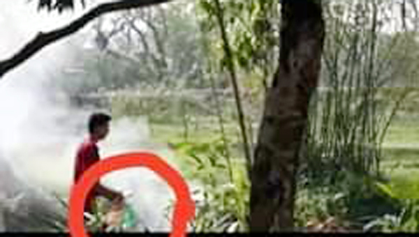 জৈন্তাপুরে পুলিশ কনস্টেবলের বাড়িতে প্রতিপক্ষের আগুন, অভিযোগ