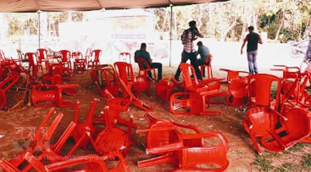 সিলেটে ছাত্রলীগের হামলায় বর্ষবরণ অনুষ্ঠান পণ্ড, ভাঙচুর