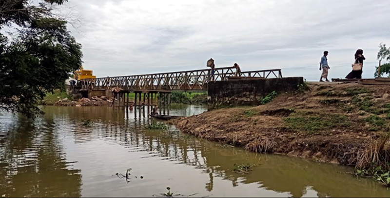দীর্ঘ ২৪ দিন পর শুরু হচ্ছে সারী-গোয়াইনঘাট সড়কের যান চলাচল