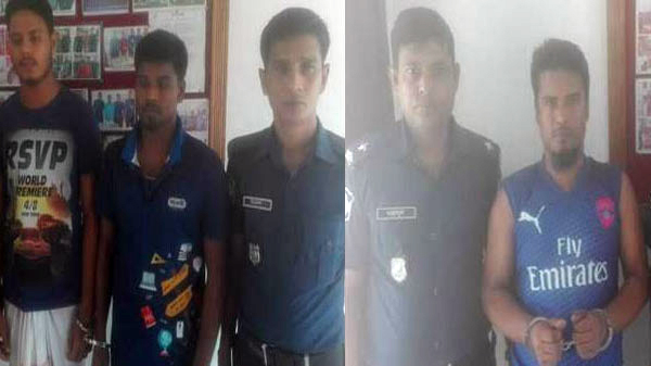 কানাইঘাটে ওয়ারেন্ট ভূক্ত ৩ আসামী গ্রেফতার