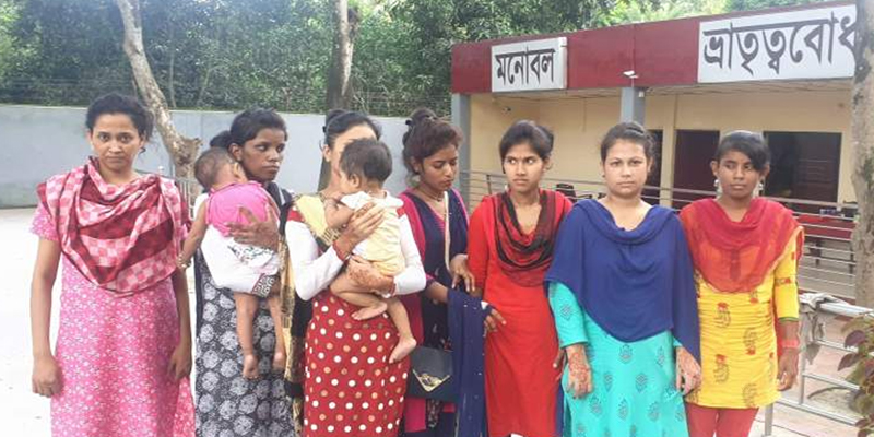 ৮ নারীকে বাংলাদেশে ফেরত দিল বিএসএফ