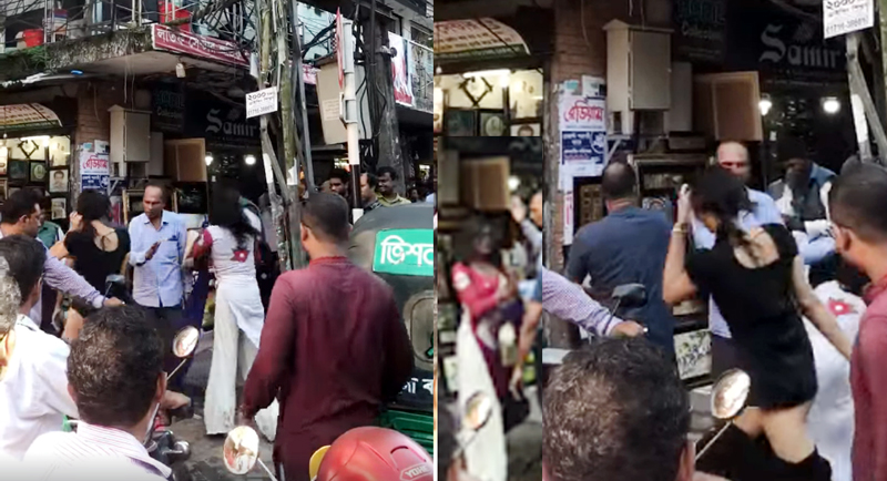 সিলেট নগরীতে হিজড়াদের হামলায় দুই পুলিশ আহত