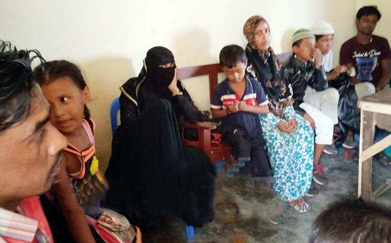 কানাইঘাটে নারী ও শিশুসহ ১৪ রোহিঙ্গা আটক