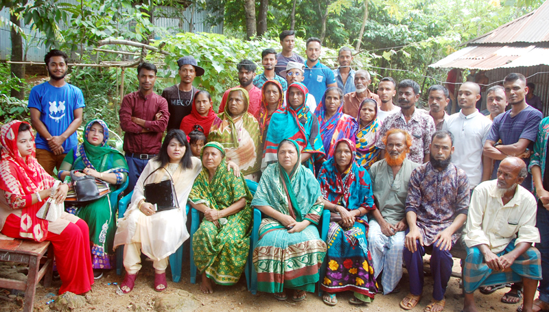 জাফলং সোনাটিলায় মুক্তিযোদ্ধা পরিবারের ভূমি রক্ষায় প্রধানমন্ত্রীর হস্তক্ষেপ কামনা