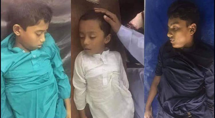 মসজিদের মুয়াজ্জিনের কক্ষে ৩ শিশুর লাশ