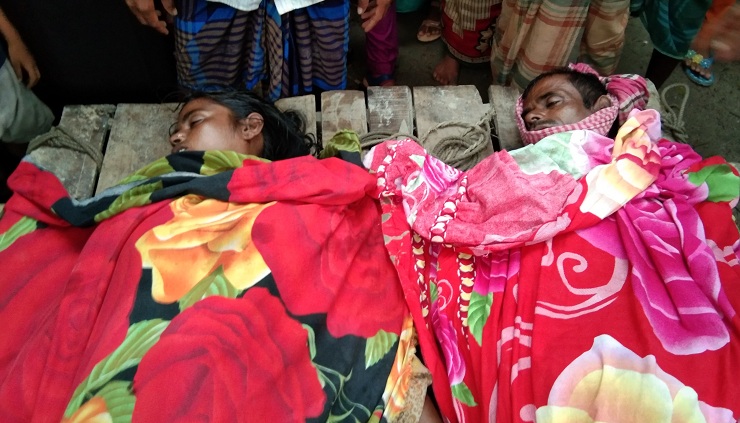 সারিয়াকান্দিতে বজ্রপাতে স্বামী-স্ত্রীসহ নিহত ৩