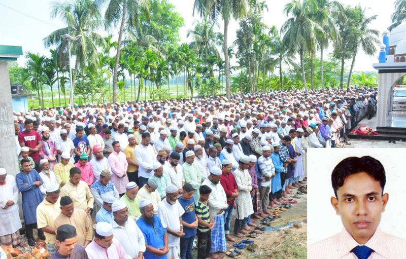 বিশ্বনাথে ফরিদের জানাযায় মানুষের ঢল, দাফন সম্পন্ন