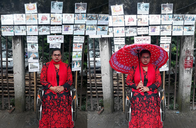 প্রধানমন্ত্রীর সঙ্গে দেখা করার জন্য অনশনের ১১ দিন পার করলেন চাঁদের কনা