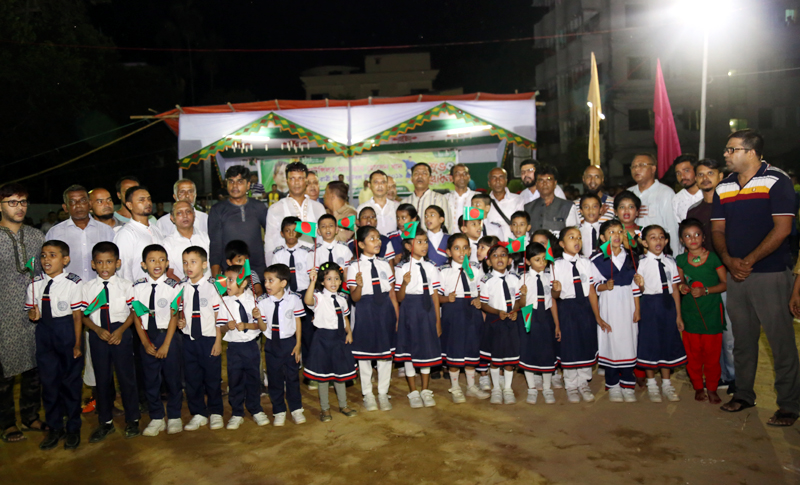 বর্ণাঢ্য আয়োজনে শুরু হলো কাউন্সিলর আফতাব ফুটবল টুর্নামেন্ট