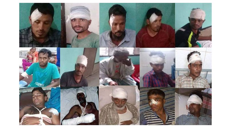 বিশ্বনাথে পাওনা টাকার জের ধরে দুই পক্ষের সংঘর্ষে আহত ৩০