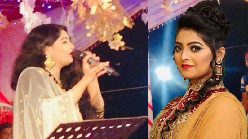 জগন্নাথপুরে গানে গানে মাতিয়ে গেলেন শিল্পী সালমা