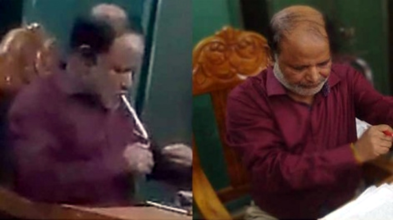 অফিসে সরকারি কর্মকর্তার ইয়াবা সেবনের ভিডিও ভাইরাল