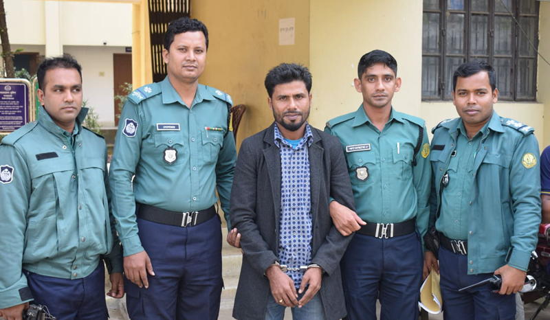 দক্ষিণ সুরমা থেকে হত্যা মামলার পলাতক আসামি রিয়াজ গ্রেপ্তার