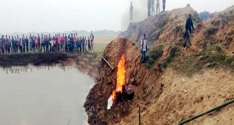 কোম্পানীগঞ্জে উৎমা পাথর কোয়ারীতে ২৬টি শ্যালো মেশিন ধ্বংস