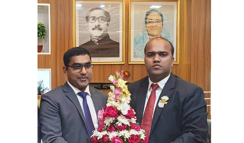 গোয়াইনঘাটের নতুন ইউএনও নাজমুস সাকিব