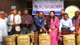 জৈন্তাপুরে কৃষকদের কাছ থেকে আমন ধান ক্রয়ের আনুষ্ঠানিক উদ্বোধন
