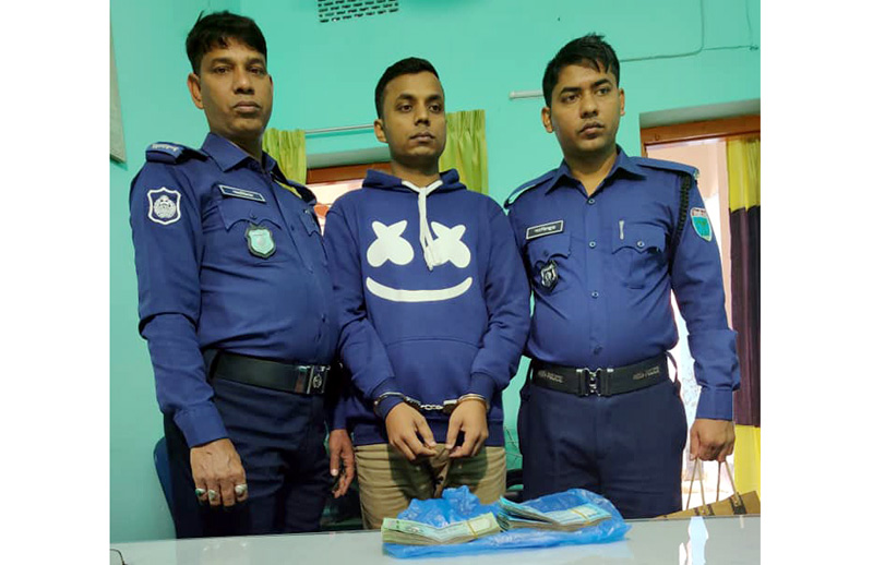 দক্ষিণ সুরমা থেকে ৯ মামলার আসামি গ্রেফতার