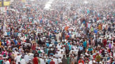 আল্লাহ আকবর ধ্বনিতে মুখরিত ইজতেমা ময়দান