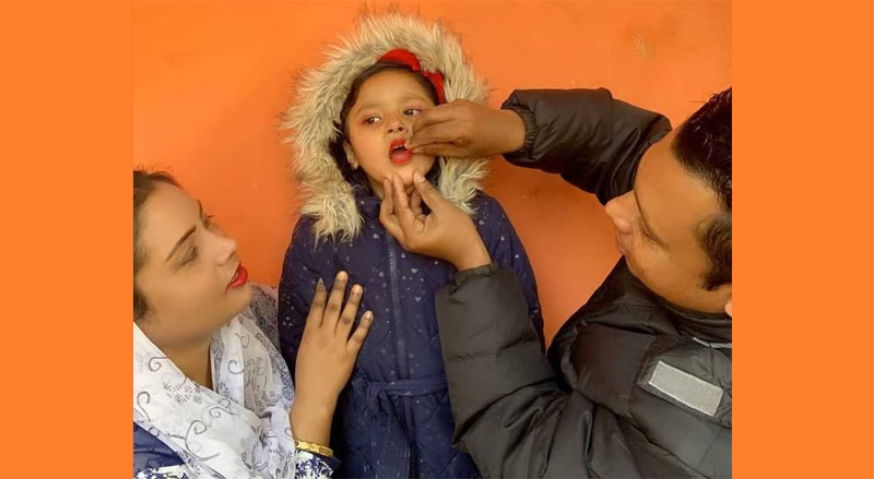 নগরীর কায়েস্থরাইলে ভিটামিন ‘এ’ প্লাস ক্যাম্পেইন পালিত