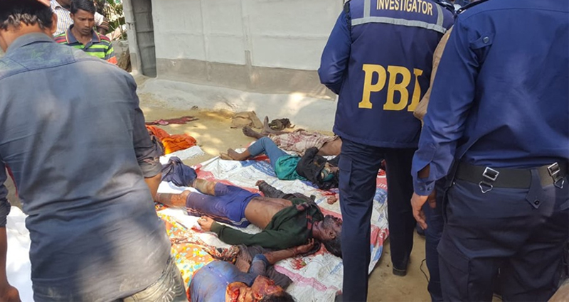 শোকে আর বিস্ময়ে স্তব্ধ বড়লেখা