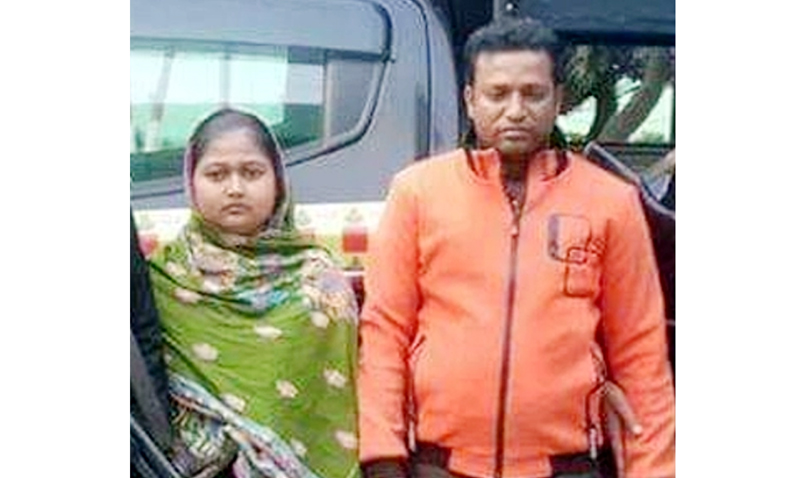 সিলেট থেকে কিশোরী অপহরণ, সাভারে স্ত্রীর সহযোগিতায় ধর্ষণ