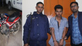 জৈন্তাপুরে জনতার হাতে মোটরসাইকেল ছিনতাইকারী আটক