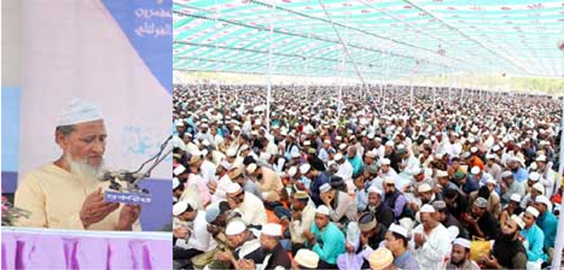 কুয়াশা ও শীত উপেক্ষা করে ফুলতলীর ঈসালে সওয়াব মাহফিলে লাখো মানুষের উপস্থিতি