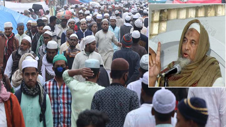 ইজতেমায় জুমার নামাজে লাখো মুসল্লির ঢল