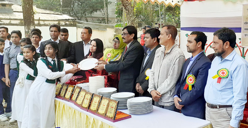 জৈন্তাপুর সরকারী উচ্চ বিদ্যালয়ের বার্ষিক ক্রীড়া প্রতিযোগিতা সম্পন্ন